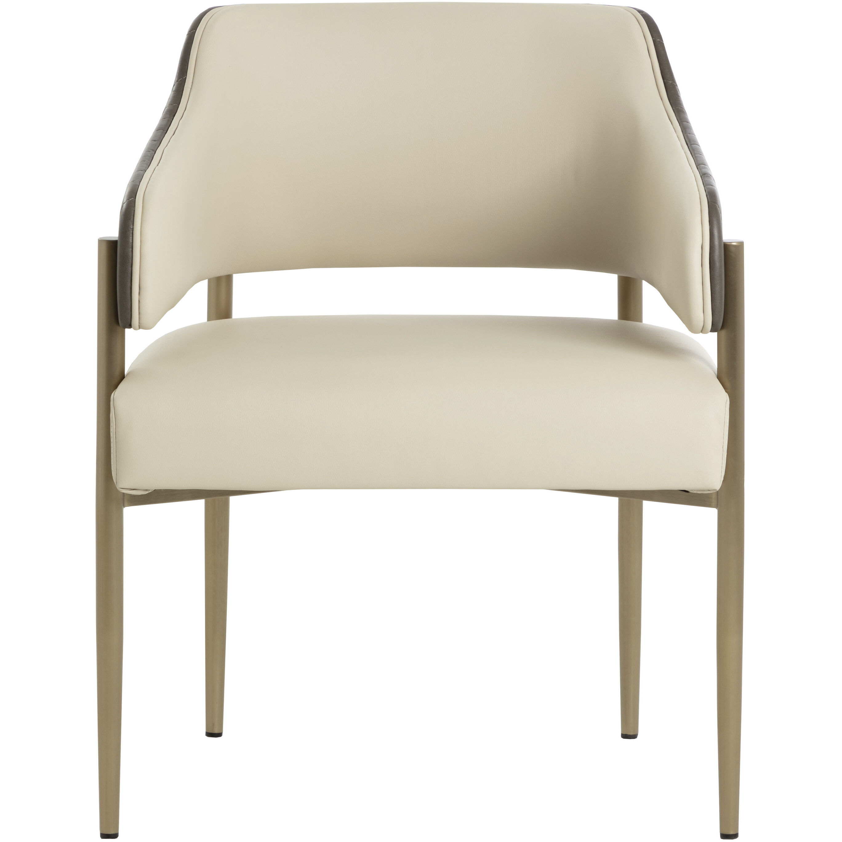 Tova Dillon Cream / Bravo Ash Dining Armchair